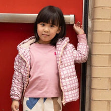 Load image into Gallery viewer, Mon Coeur Grid Puffer Jacket