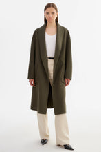 Load image into Gallery viewer, Lamarque Thara Coat in Dark Olive
