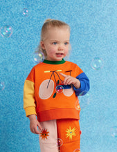 Load image into Gallery viewer, Halcyon Nights Fleece Applique Sweater