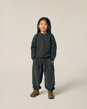 Load image into Gallery viewer, The Campamento Grey Flowers Sweatshirt