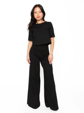 Load image into Gallery viewer, Ripley Rader Ponte Wide Leg Pant - Black
