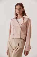Load image into Gallery viewer, Rue Sophie Enola Crop Trench Coat
