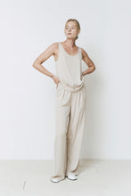 Load image into Gallery viewer, Rue Sophie Grey Atelier Satin Pant
