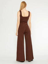Load image into Gallery viewer, Ripley Rader Ponte Wide Leg Jumpsuit - Chocolate
