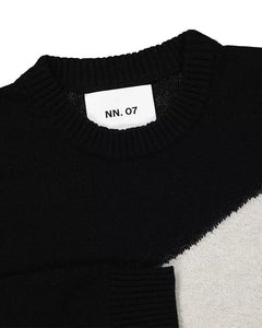 NN07 Jason Sweater in Black Multi