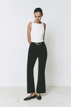 Load image into Gallery viewer, Rue Sophie Black Gesture Flare Pant

