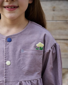 Petite Revery Violet Dress