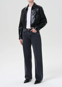 AGOLDE Essie Recycled Leather Jacket