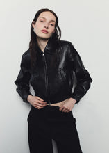 Load image into Gallery viewer, AGOLDE Essie Recycled Leather Jacket
