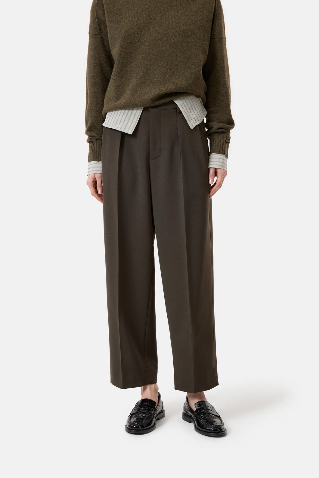 CLOSED Ruthy Pants in Marsh Green