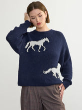 Load image into Gallery viewer, Margaret O&#39;Leary Horse Sweater
