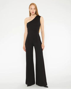 Ripley Rader One Shoulder Ponte Knit Jumpsuit