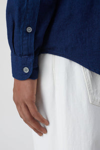 CLOSED Button Down Dark Blue