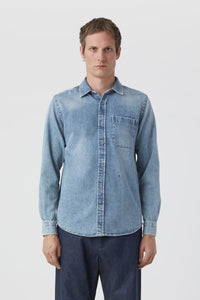 CLOSED Chambray Shirt Light Blue