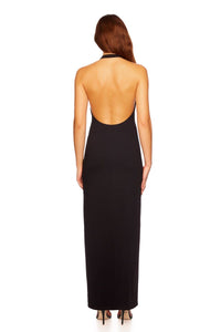 Susana Monaco Halter Low Back Slip Dress
