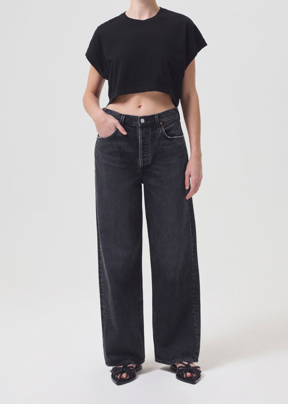 AGOLDE Low Slung Baggy in Paradox