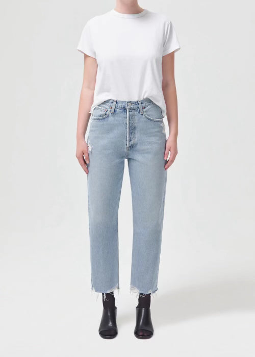 AGOLDE 90's crop pant in nerve