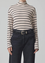 Load image into Gallery viewer, COH Selma Turtleneck (oatmeal stripe)
