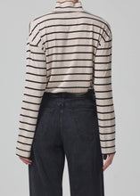 Load image into Gallery viewer, COH Selma Turtleneck (oatmeal stripe)

