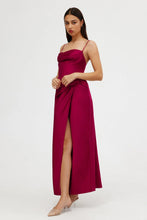 Load image into Gallery viewer, Significant Other Esme Maxi Dress in Raspberry
