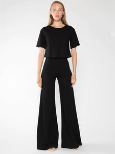 Ripley Rader Ponte Wide Leg Pant - Black