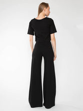Load image into Gallery viewer, Ripley Rader Ponte Wide Leg Pant - Black
