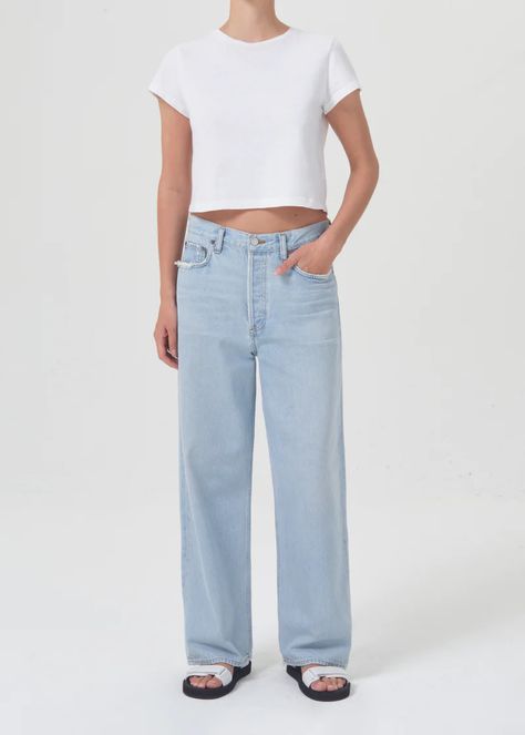 AGOLDE Low Slung Baggy - Shake