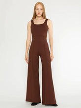 Load image into Gallery viewer, Ripley Rader Ponte Wide Leg Jumpsuit - Chocolate
