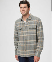 Load image into Gallery viewer, PAIGE Wilbur Overshirt - Smoked Sage
