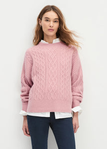 Favorite Daughter Oversized Cable Sweater