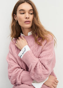 Favorite Daughter Oversized Cable Sweater