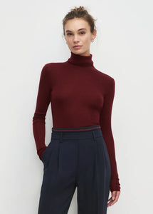 Favorite Daughter Amelia Long Sleeve in Vino