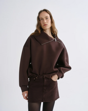 Load image into Gallery viewer, AGOLDE Coyle Sweatshirt in Deep Roast
