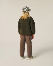 Load image into Gallery viewer, The Campamento Olive Green Teddy Jacket
