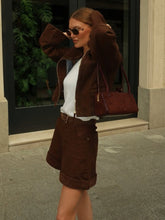 Load image into Gallery viewer, Sancia Kotli in Espresso Suede

