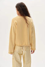 Load image into Gallery viewer, Donni Cotton Knit Roll Cardigan in Butter
