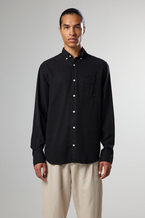 NN07 Levon Shirt- Black