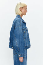 Load image into Gallery viewer, Pistola Margot Denim Jacket- Maui
