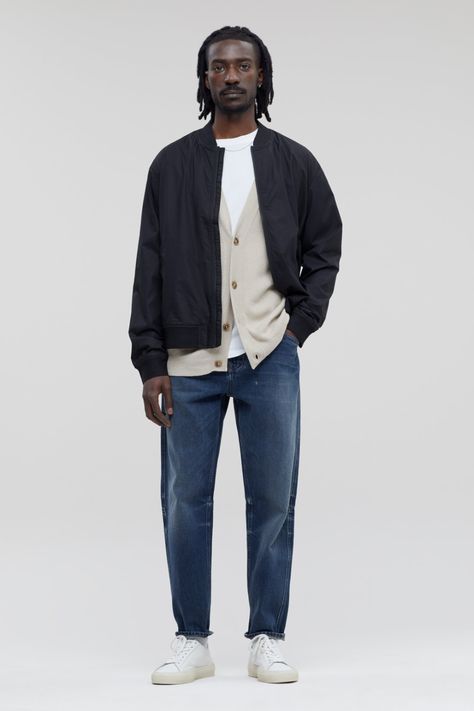 CLOSED Light Bomber Jacket in Black