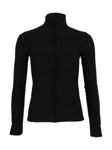 Ena Pelly Freya Long Sleeve Turtleneck- Black