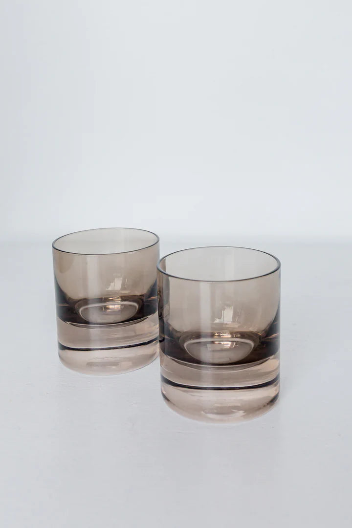 Estelle Rocks Glass 2 (Grey Smoke)