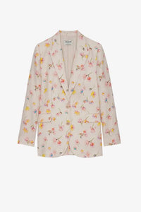 Zadig & Voltaire Vegy Linen Courtney Blazer